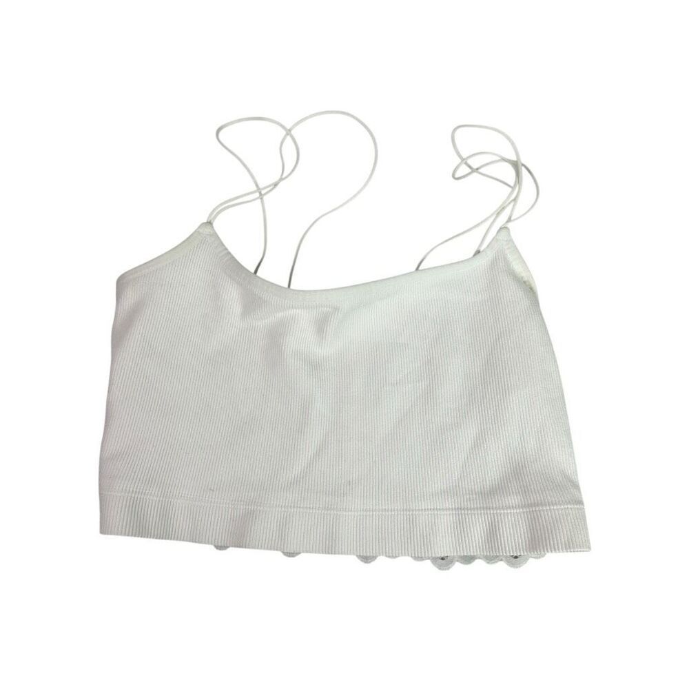 Gilly Hicks White Strappy Bralette Small
